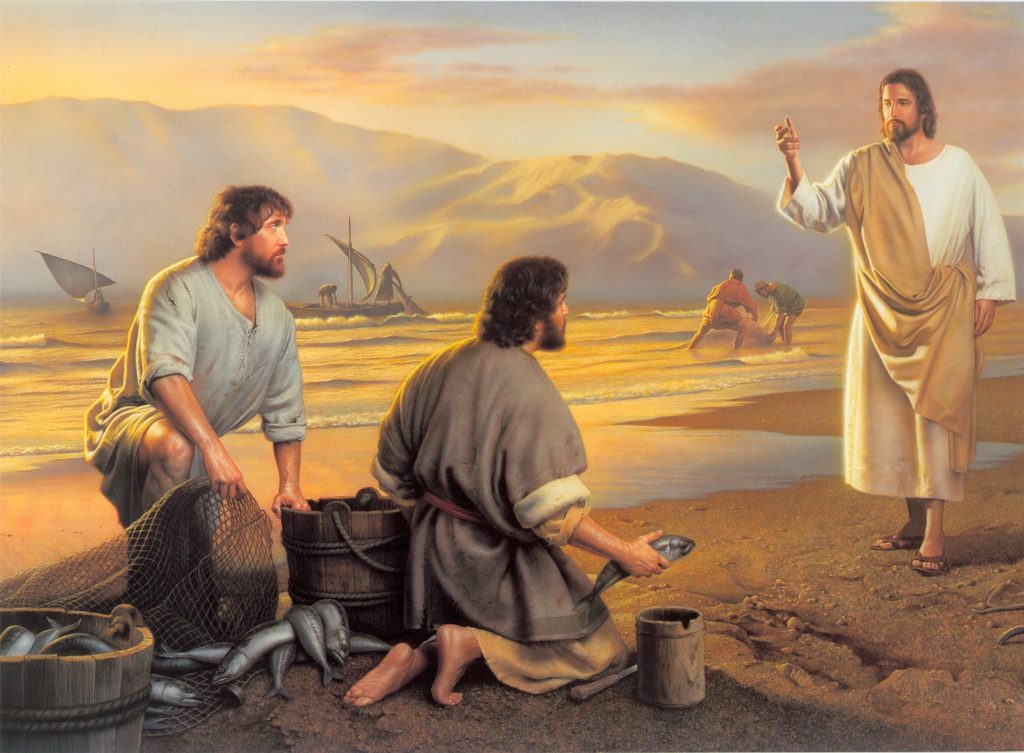 Занимаясь своим обычным делом – ловлей рыбы вместе со своим братом Андреем – Петр встретился со Христом.