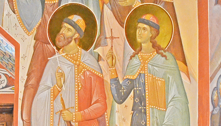 6 августа – память святых благоверных князей страстотерпцев Бориса и Глеба, во святом Крещении Давида и Романа (1015 год).