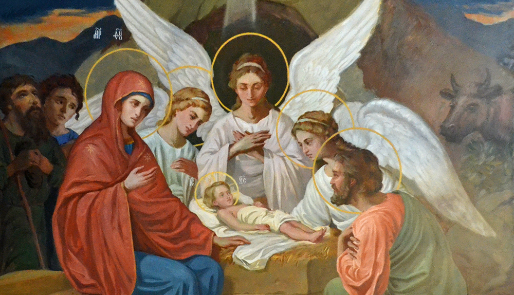 Рождество Христово, Храм Николая Чудотворца на Воробьевых горах.