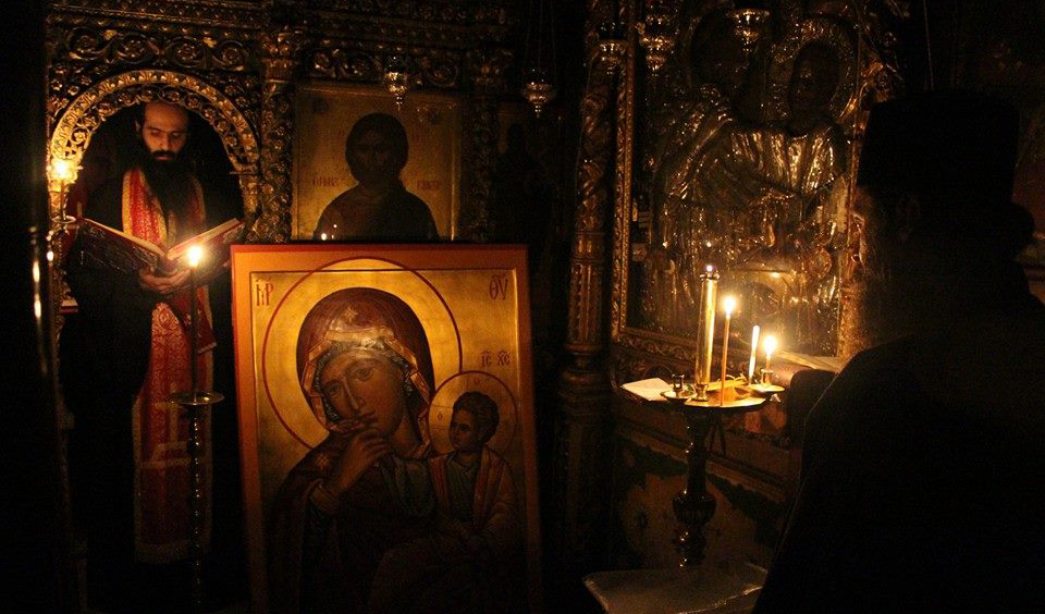 Икона Божией Матери Отрада и Утешение Ватопедского монастыря на Святой Горе Афон. Фото Игоря Рябова.