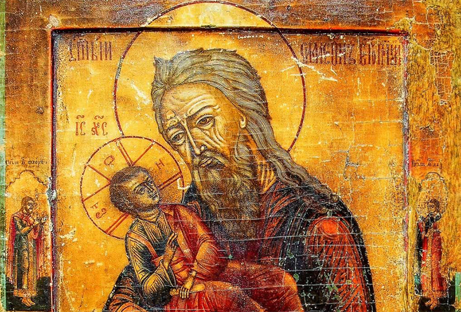Праведный Симеон Богоприимец с Младенцем Христом.